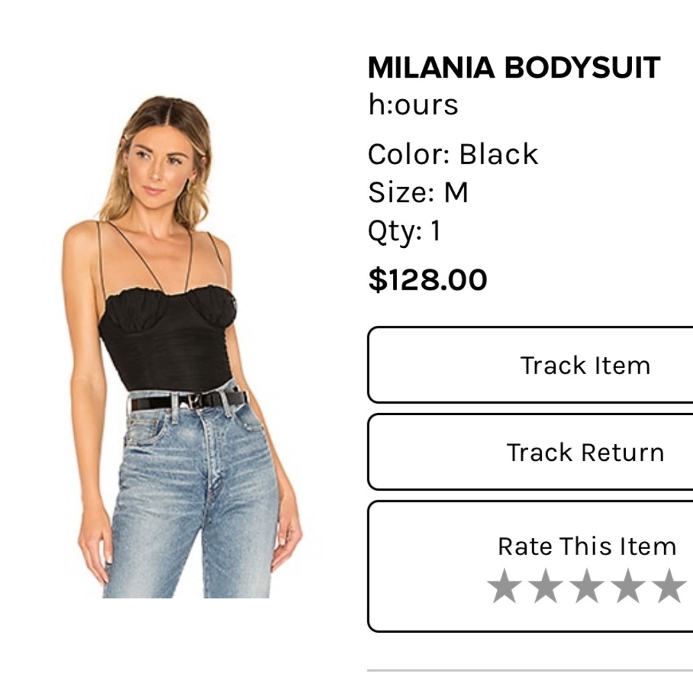 Melania bodysuit